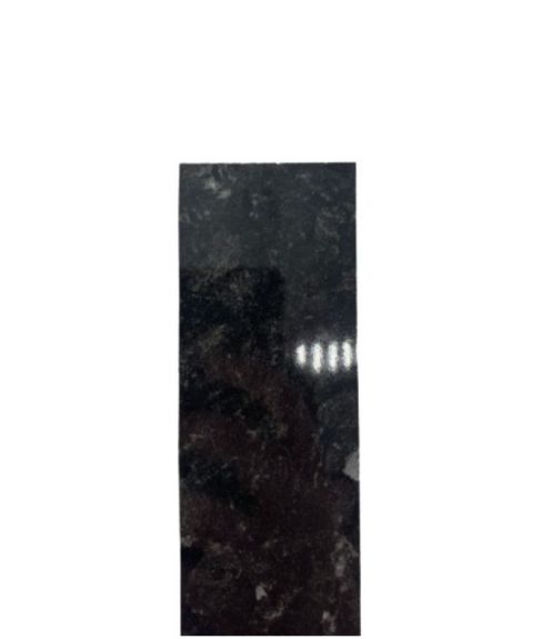 Black Flint Gloss Edging Strip - 1300mm x 45mm