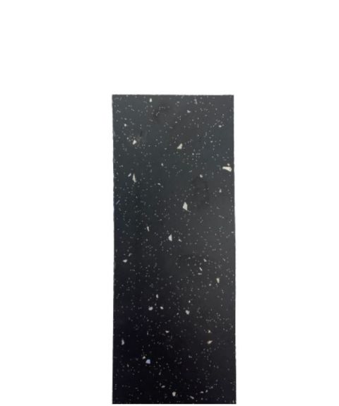 Black Andromeda Matt Edging Strip - 1300mm x 45mm